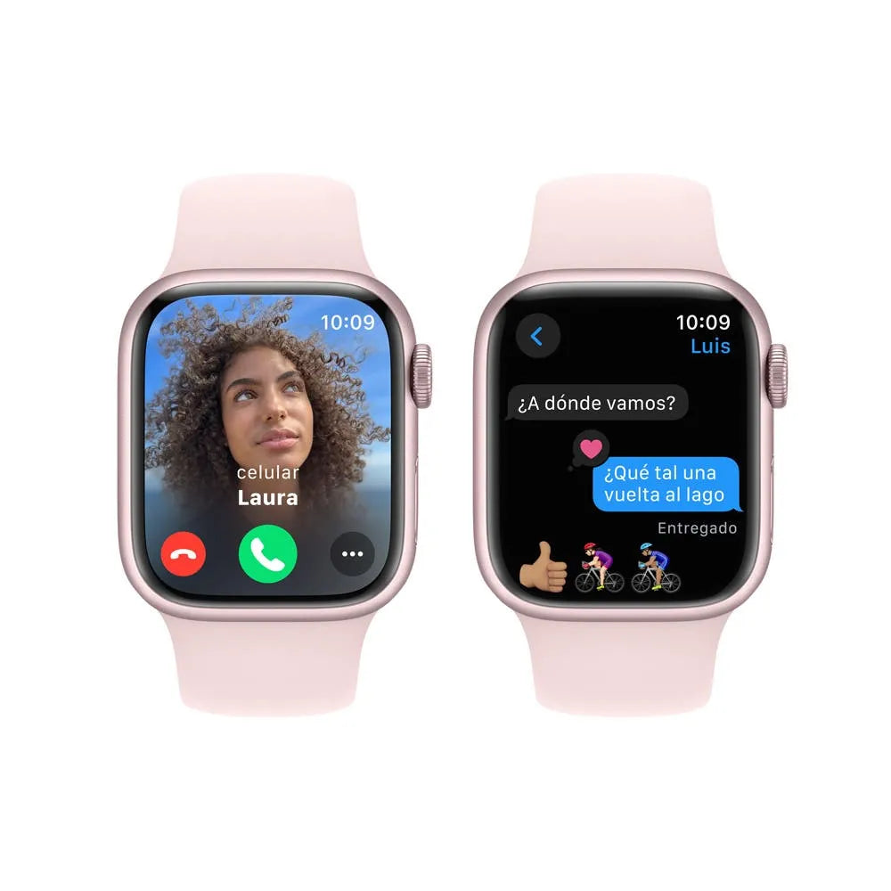 Apple Watch Series 9 semi nuevo (GPS) - Rosa (no incluye correa)