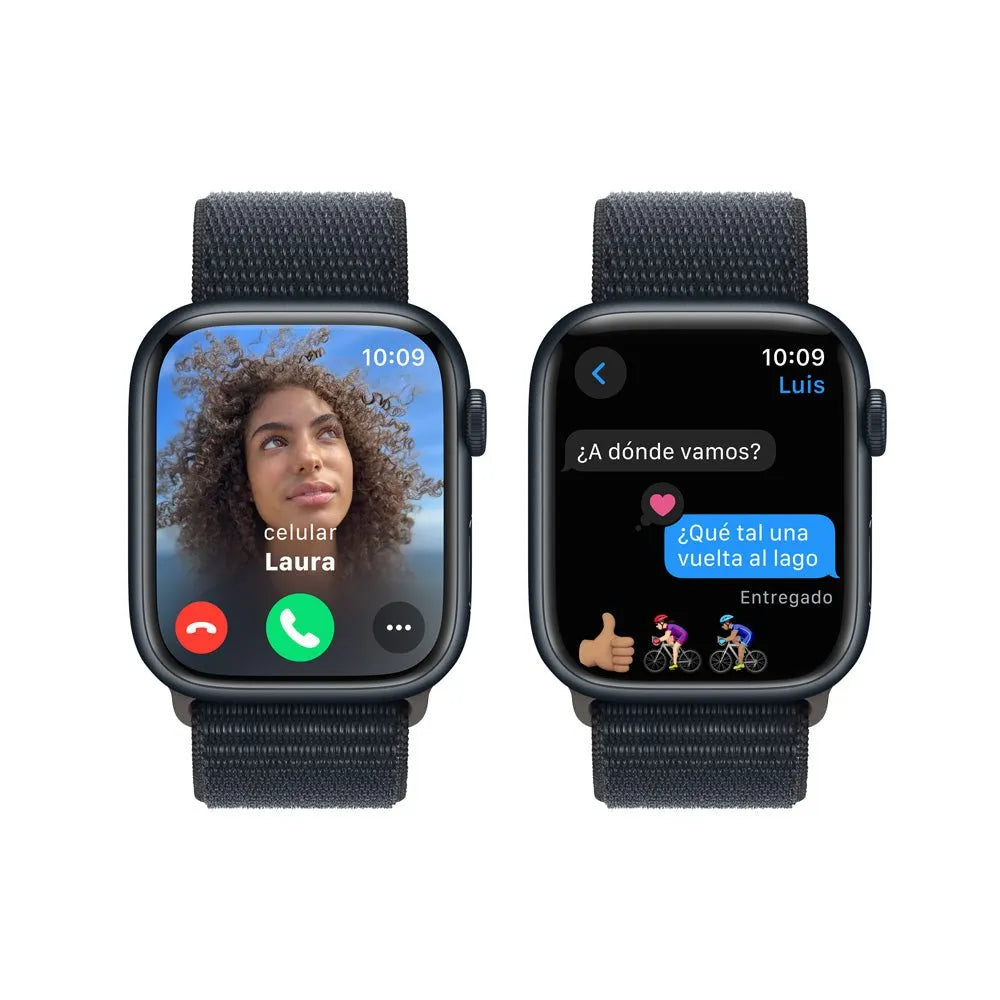 Apple Watch Series 9 semi nuevo (GPS) Medianoche (no incluye correa)