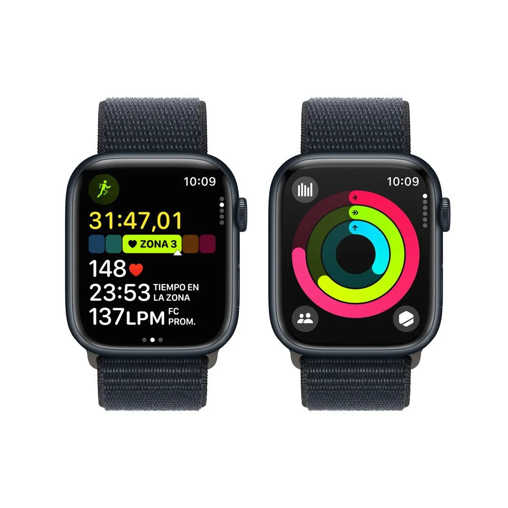 Apple Watch Series 9 semi nuevo (GPS) Medianoche (no incluye correa)