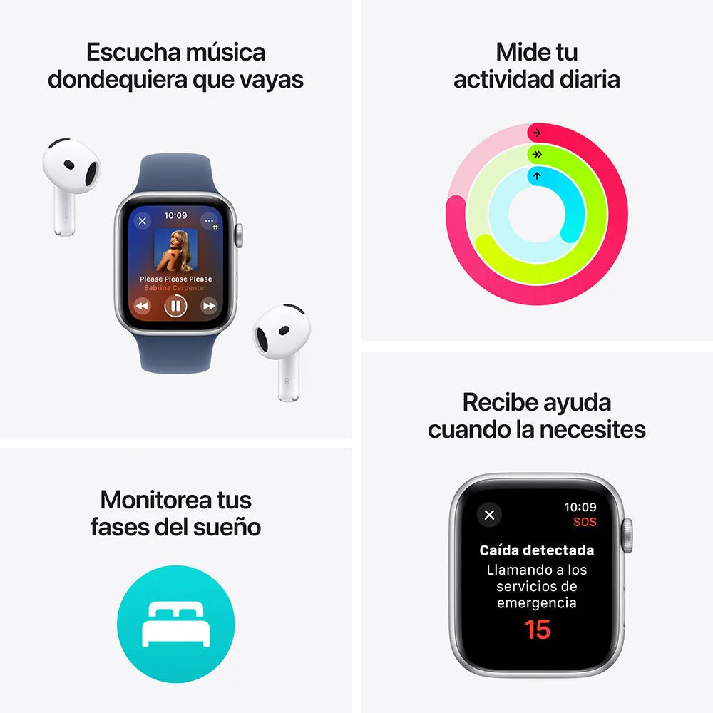 Apple Watch SE (Open Box) GPS - Plata