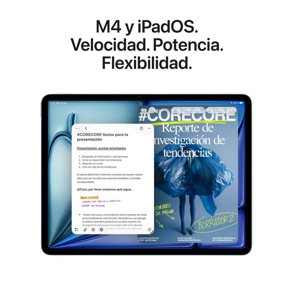 iPad Air 11 Chip M4 semi nuevo - Morado