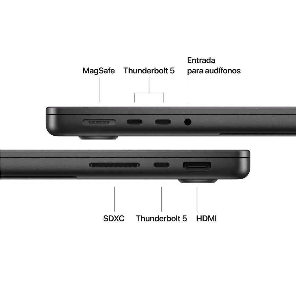 MacBook Pro 14 Chip M5 semi nuevo - Negro Espacial