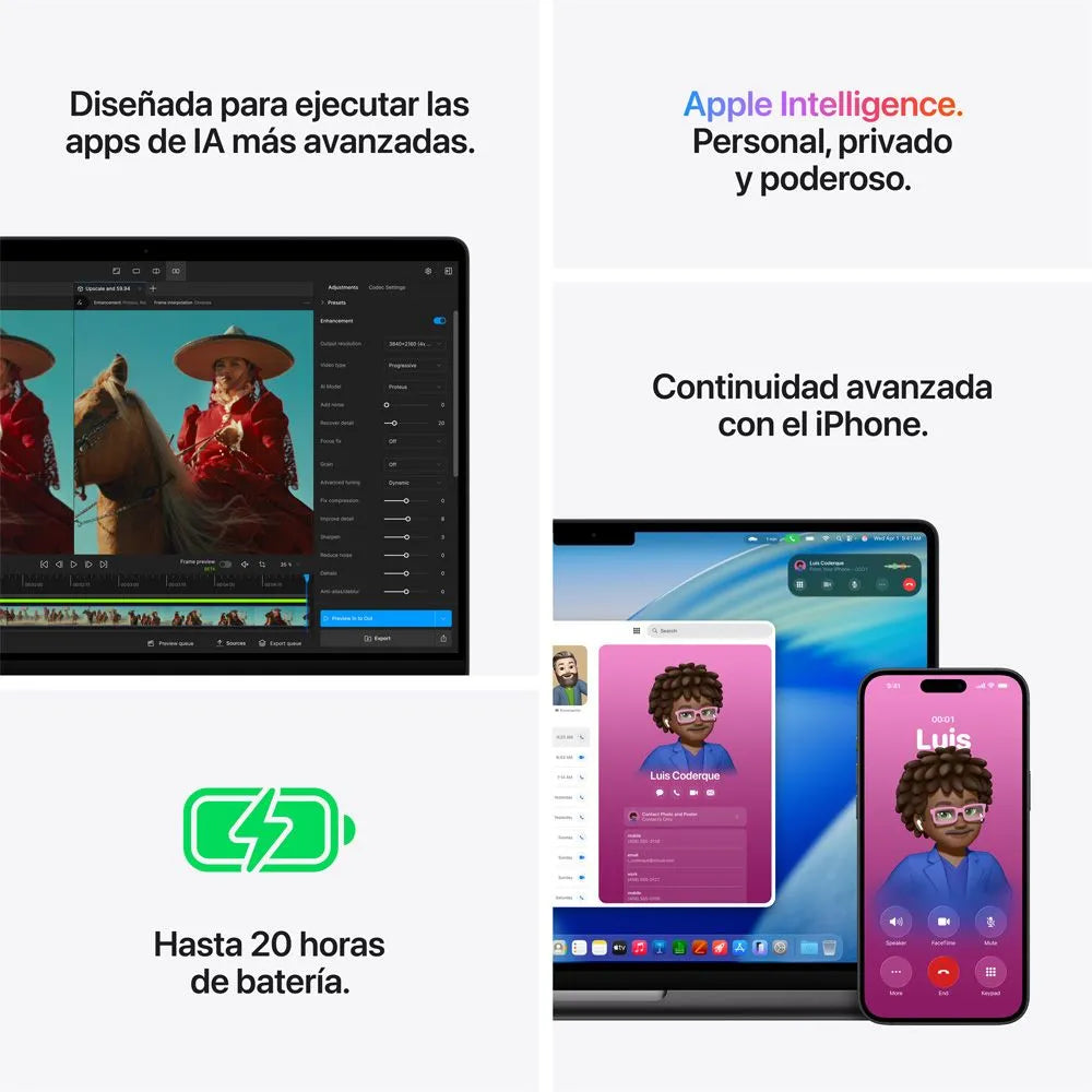 MacBook Pro 14 Chip M5 semi nuevo - Negro Espacial