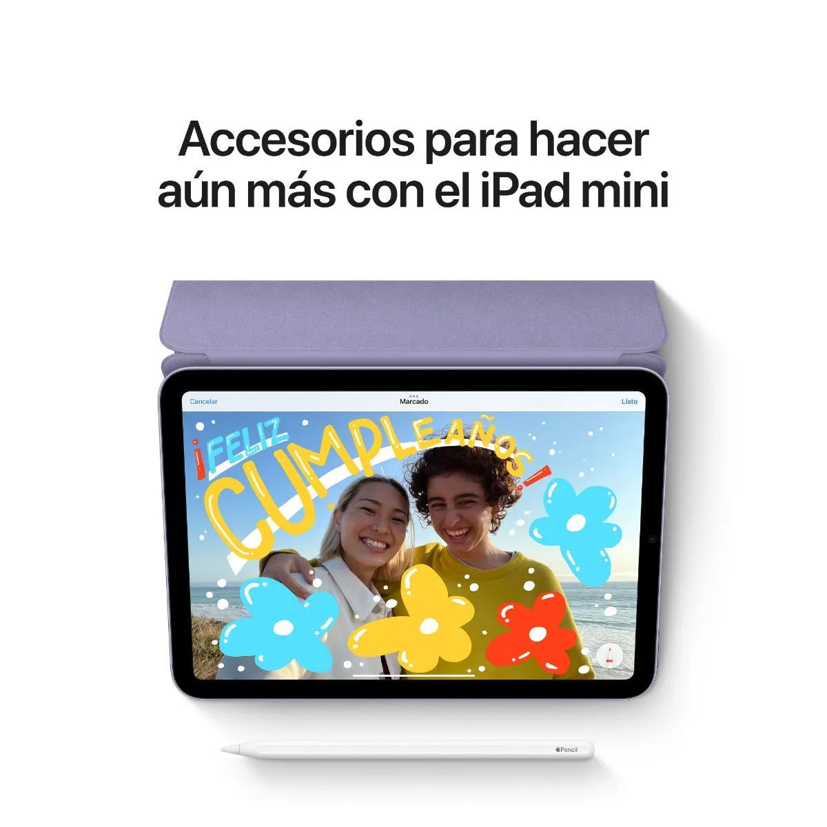 iPad mini 6 - Wi-Fi - semi nuevo - Rosa