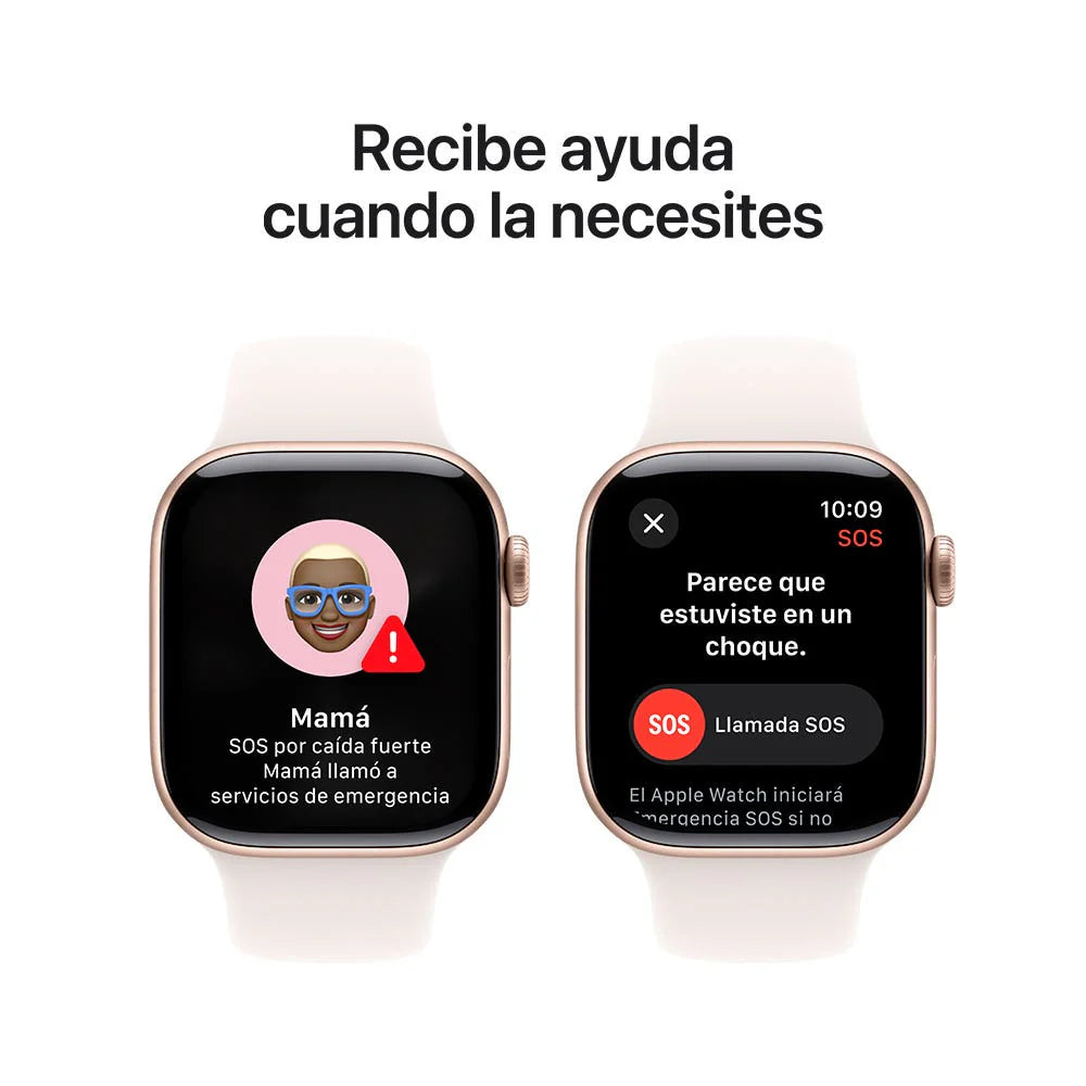 Apple Watch Series 10 semi nuevo (GPS) - Oro Rosa (no incluye correa)