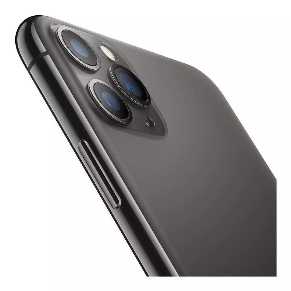iPhone 11 Pro Max semi nuevo color gris espacial, vista camara trasera – Nixblix Peru #Color_Gris Espacial