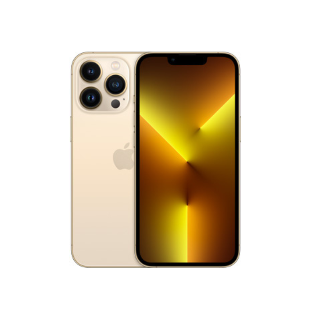 iPhone 13 Pro semi nuevo color Oro, vista frontal – Nixblix Peru #Color_Oro