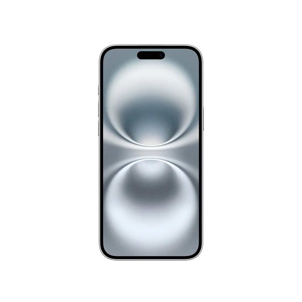 iPhone 16 Plus semi nuevo color blanco, vista pantalla frontal – Nixblix Peru #Color_Blanco