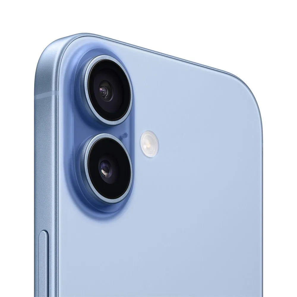 iPhone 17 semi nuevo color azul, vista camara trasera lateral – NixBlix Peru #Color_Azul
