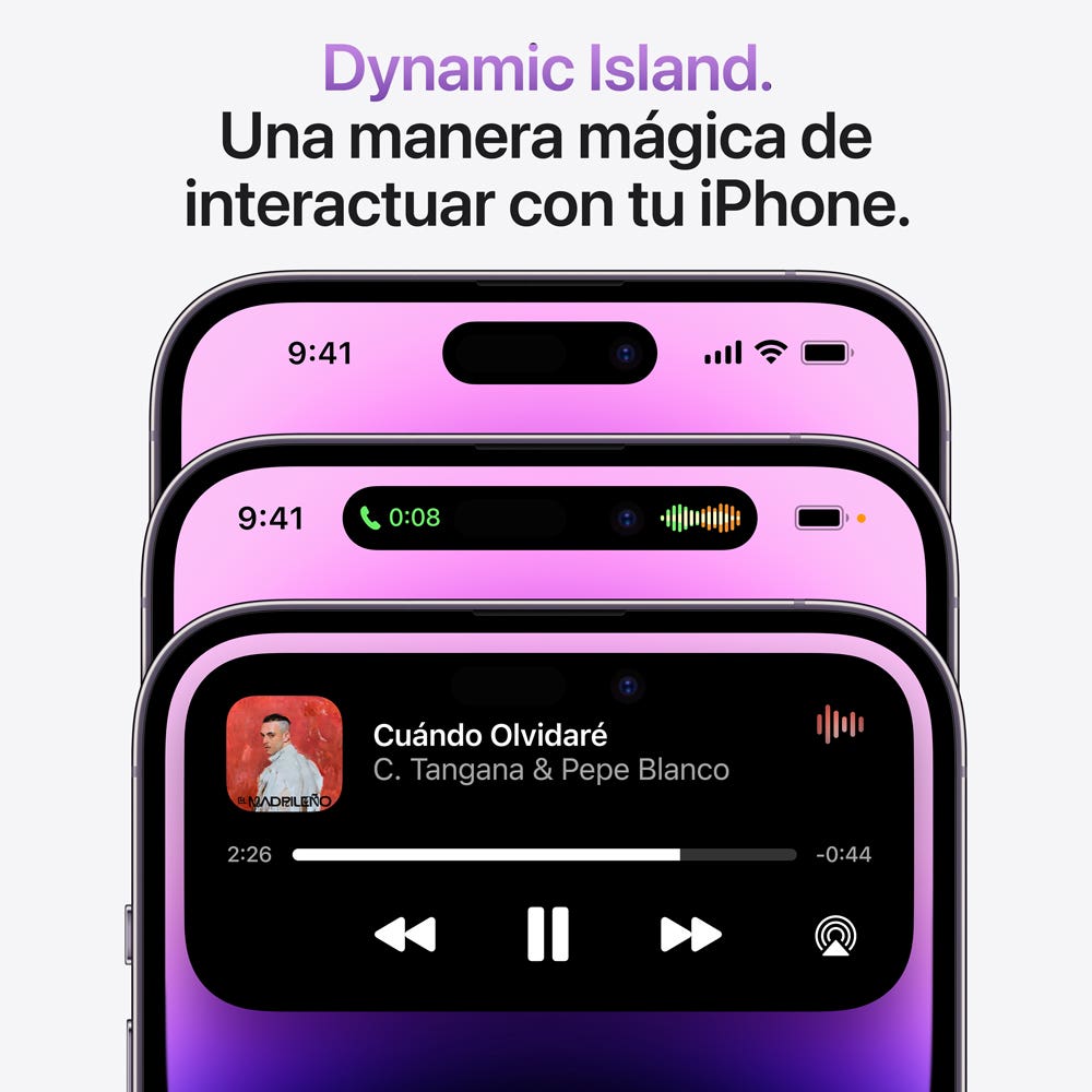 iPhone 14 Pro Max semi nuevo - Morado