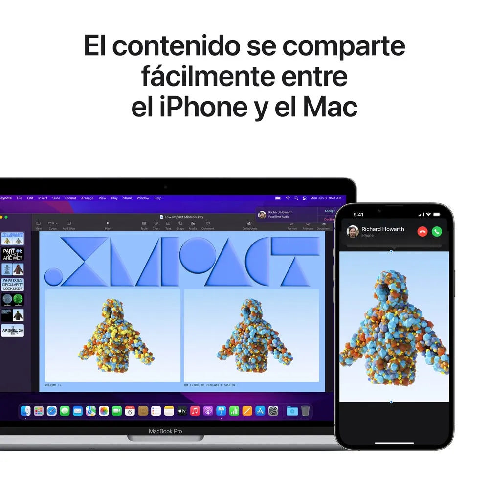 MacBook Pro 13 Chip M2 semi nuevo - Gris Espacial