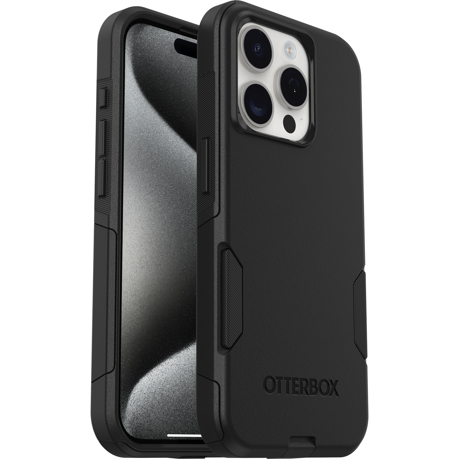 Case Otterbox Commuter para iPhone 15 Pro con Magsafe - Negro