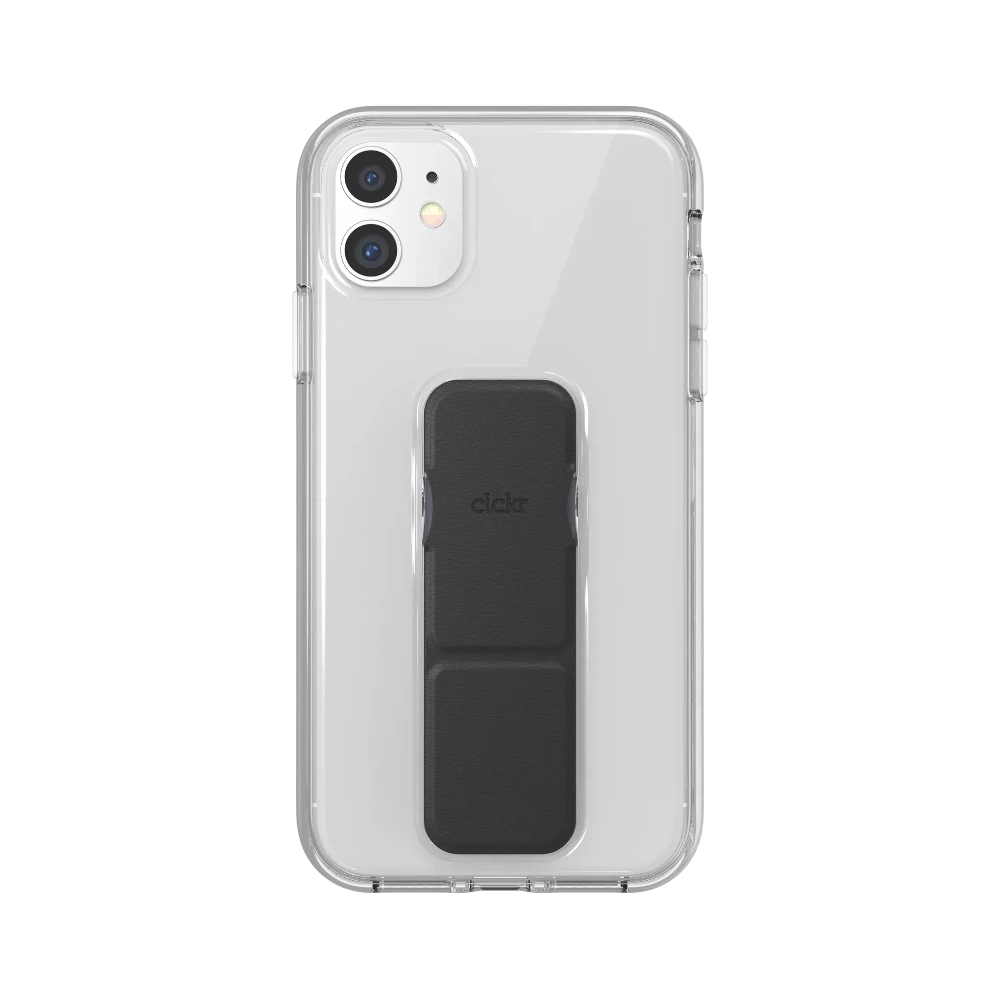 Case CLCKR Gripcase Clear para iPhone 11 - Transparente/Negro