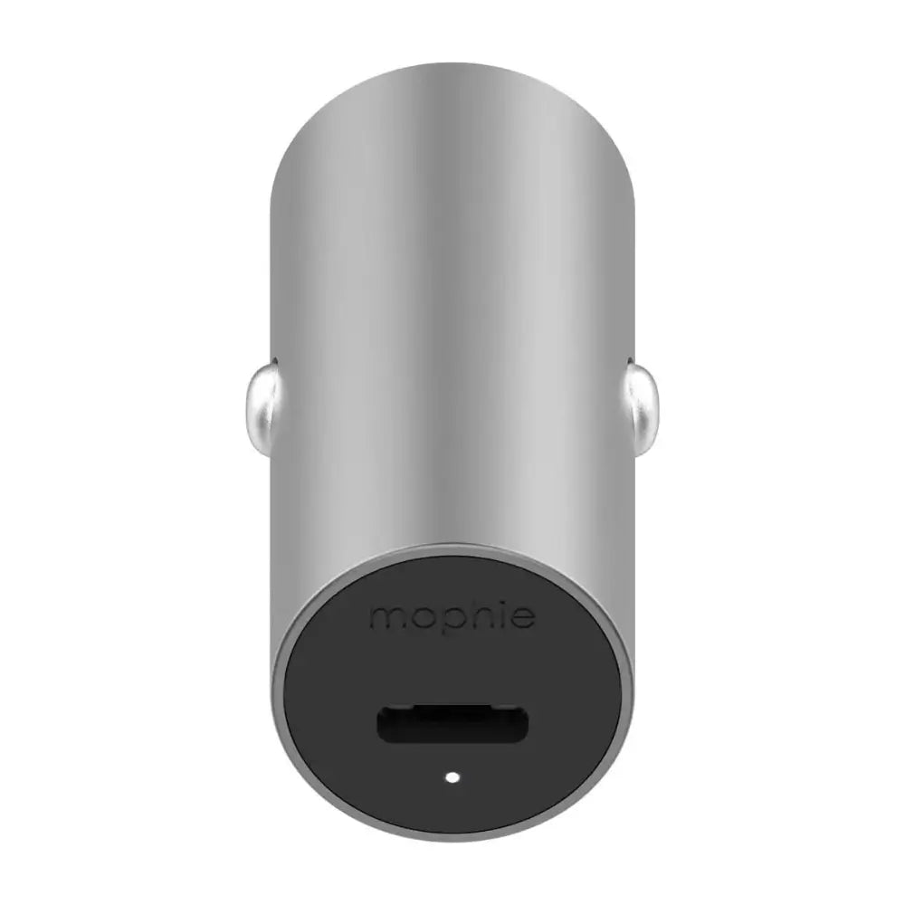 Cargador de carro Mophie USB-C 18W - Plata