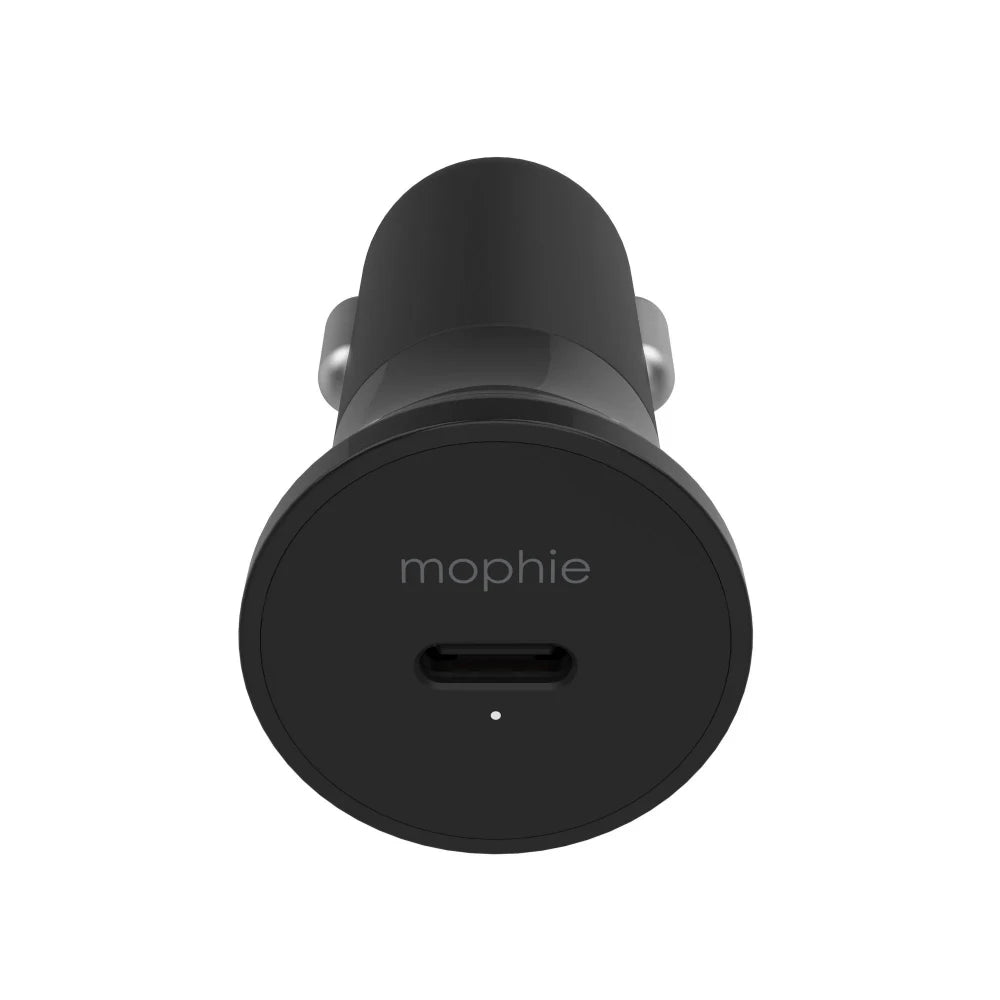 Cargador de carro Mophie USB-C 18W - Negro