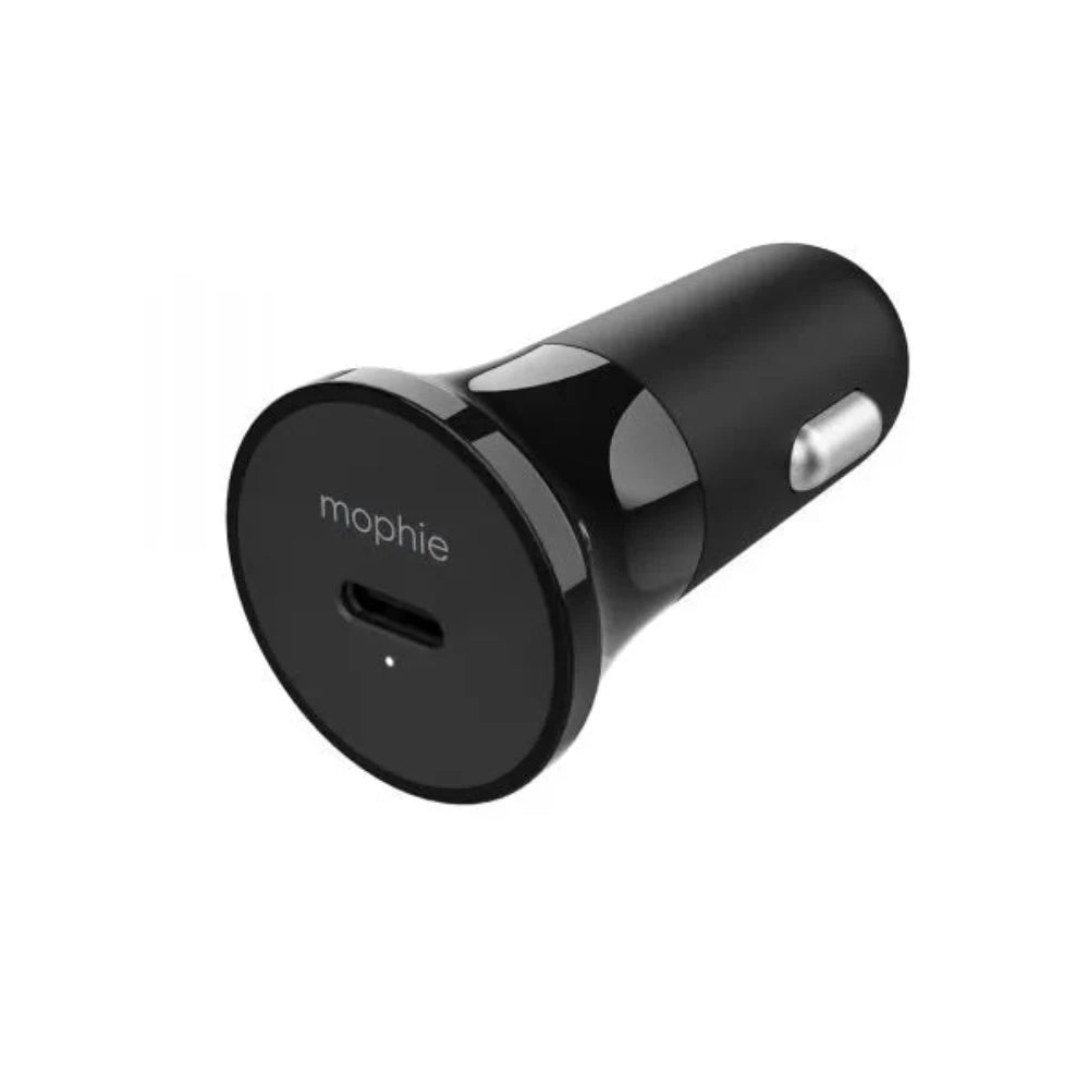 Cargador de carro Mophie USB-C 18W - Negro