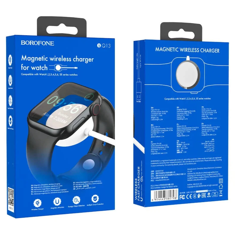 Cable Borofone para Apple Watch con USB-A