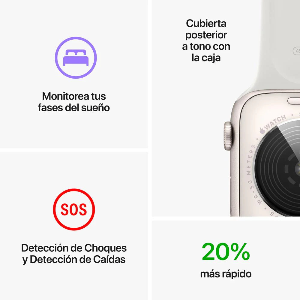Apple Watch SE semi nuevo (GPS) - Medianoche (no incluye correa)