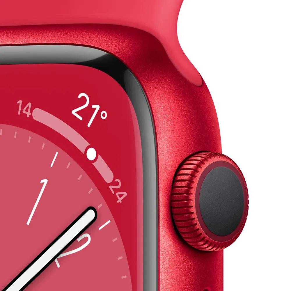 Apple Watch Series 8 semi nuevo (GPS) - Rojo (no incluye correa)
