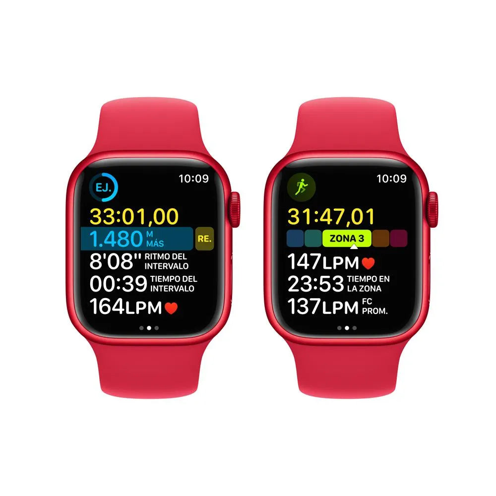 Apple Watch Series 8 semi nuevo (GPS) - Rojo (no incluye correa)