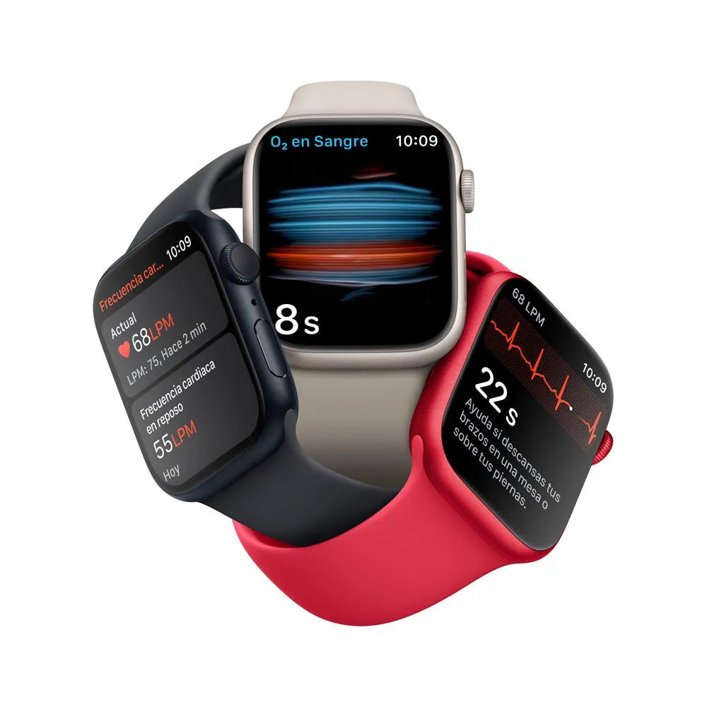 Apple Watch Series 8 semi nuevo (GPS) - Rojo (no incluye correa)