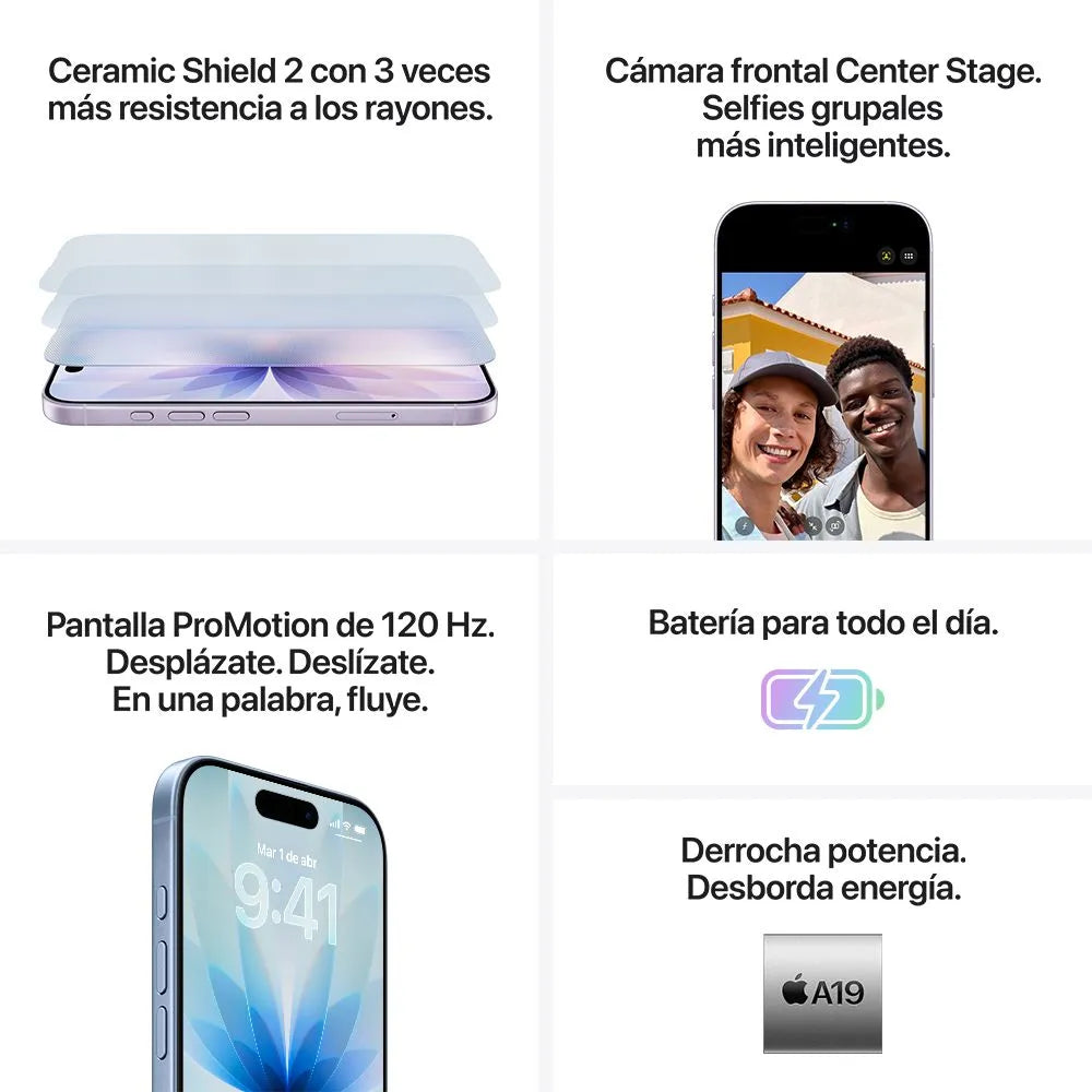 Caracteristicas iPhone 17 - Nixblix Peru