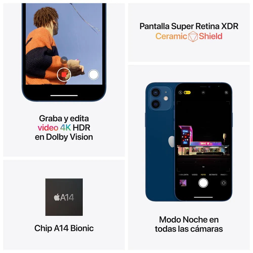 Caracteristicas iPhone 12 - NIxblix Peru