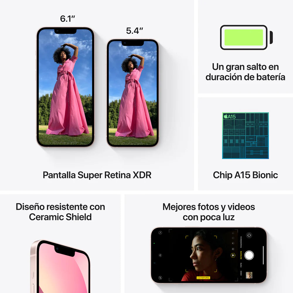 Caracteristicas 2 iPhone 13 semi nuevo – Nixblix Peru
