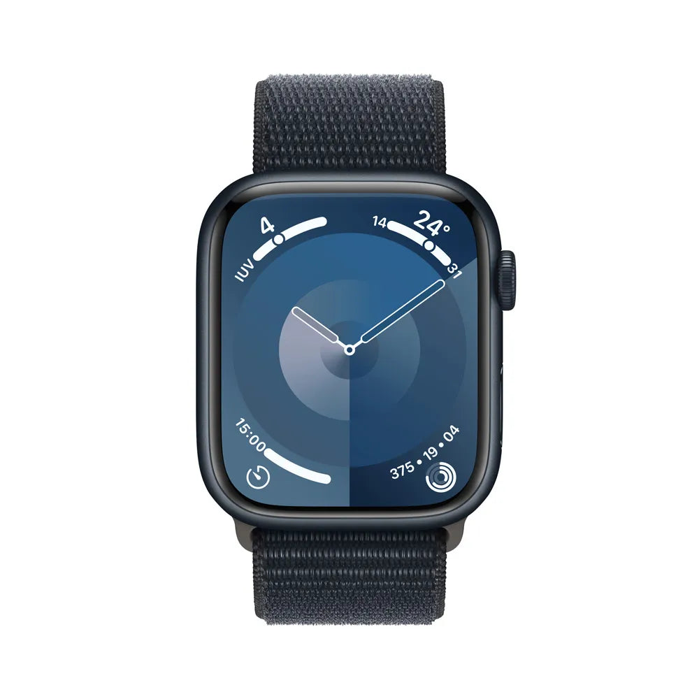 Apple Watch Series 9 semi nuevo,  vista frontal - Nixblix Perú #Color_Medianoche