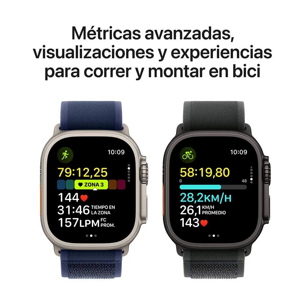 Apple Watch Ultra 2 semi nuevo (GPS + Cellular) - Titanio Natural (no incluye correa)