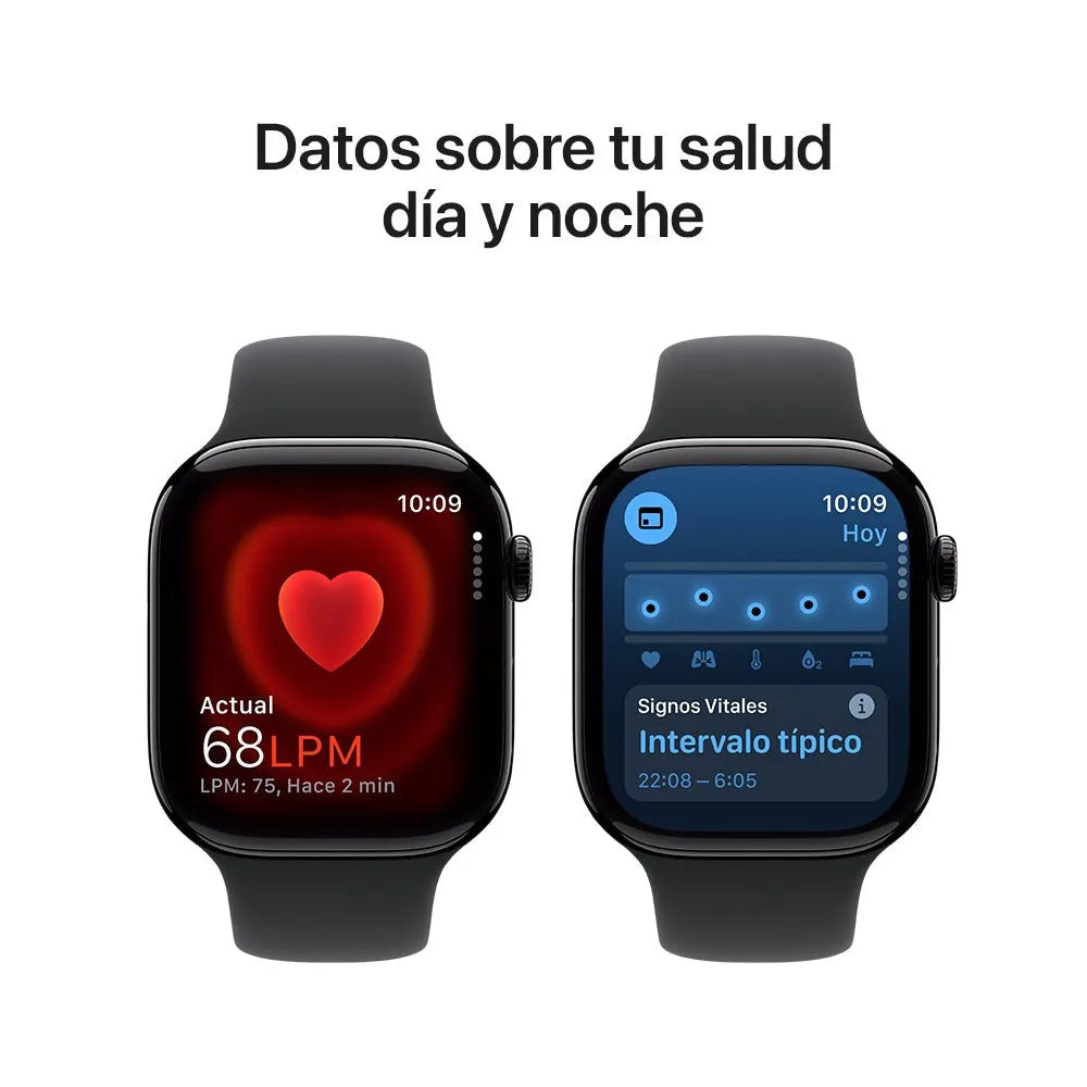 Apple Watch Series 10 semi nuevo (GPS)  - Negro (no incluye correa)