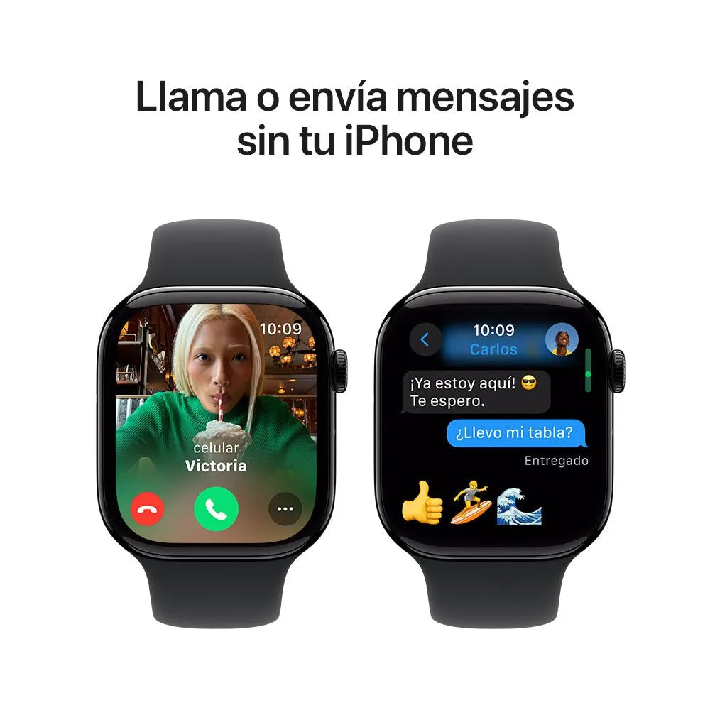 Apple Watch Series 10 semi nuevo (GPS)  - Negro (no incluye correa)