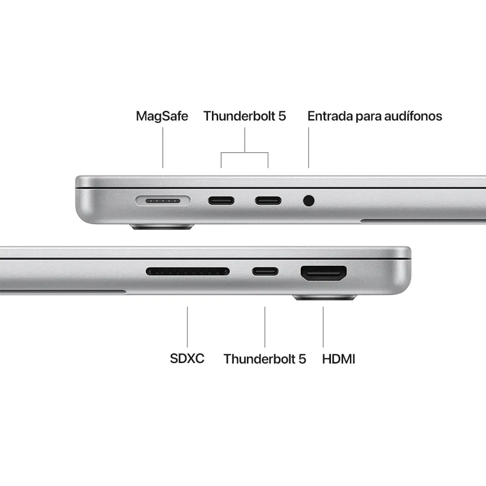MacBook Pro 14 Chip M4 semi nuevo - Plata