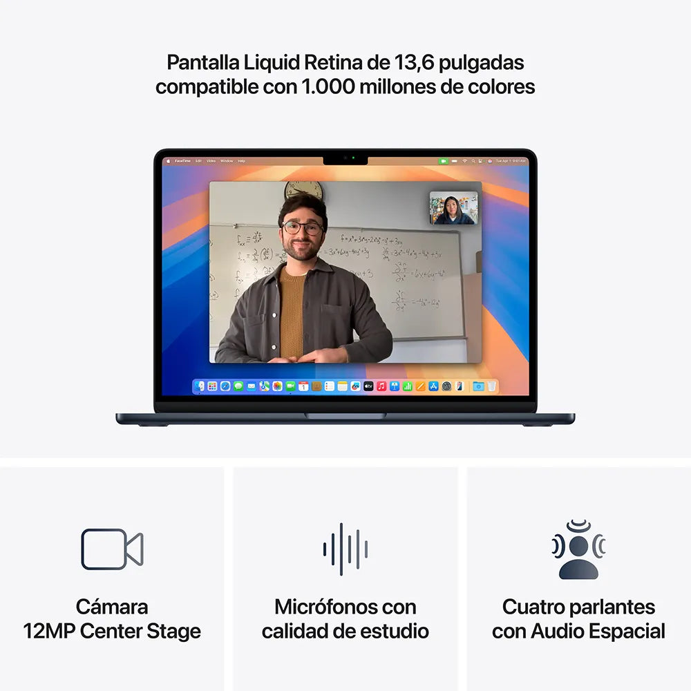 MacBook Air 15 Chip M4 semi nuevo - Medianoche