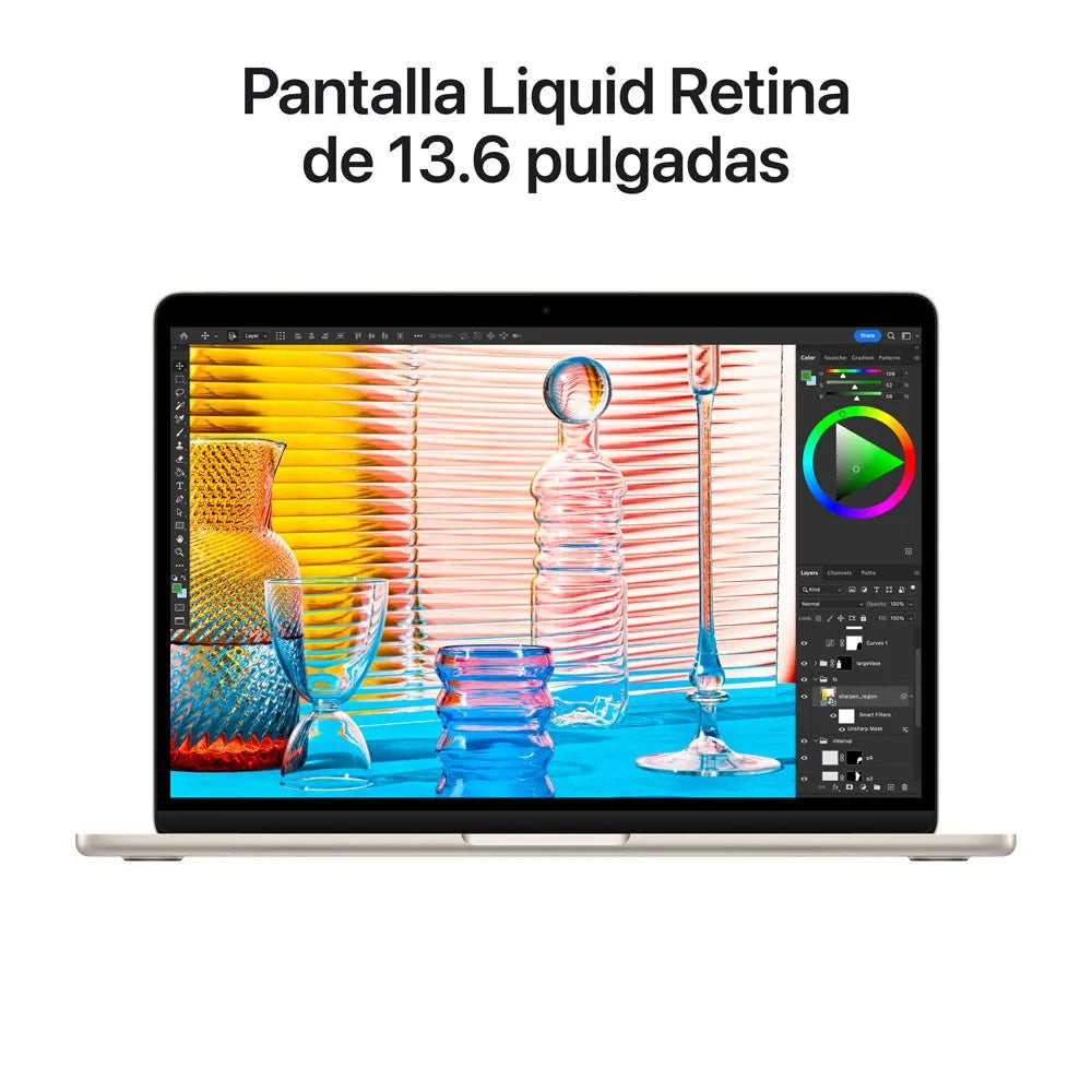 MacBook Air 13 Chip M2 semi nuevo - Blanco estrella