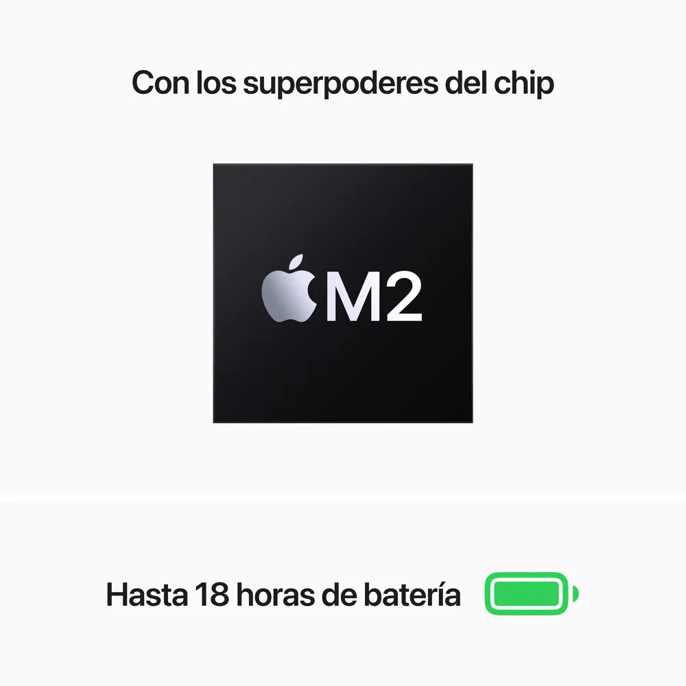 MacBook Air 13 Chip M2 semi nuevo - Blanco estrella