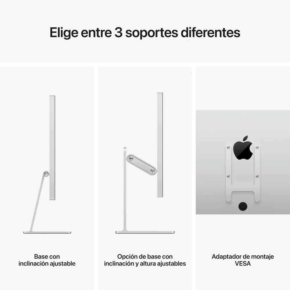 Studio Display - Base con inclinación ajustable (No incluye cable Thunderbolt)