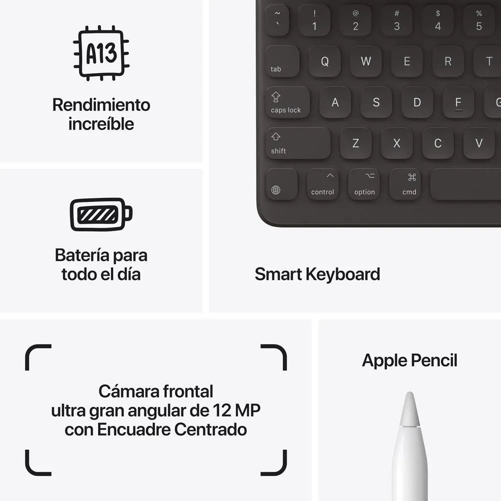iPad 9 - Wi-Fi - semi nuevo - Plata
