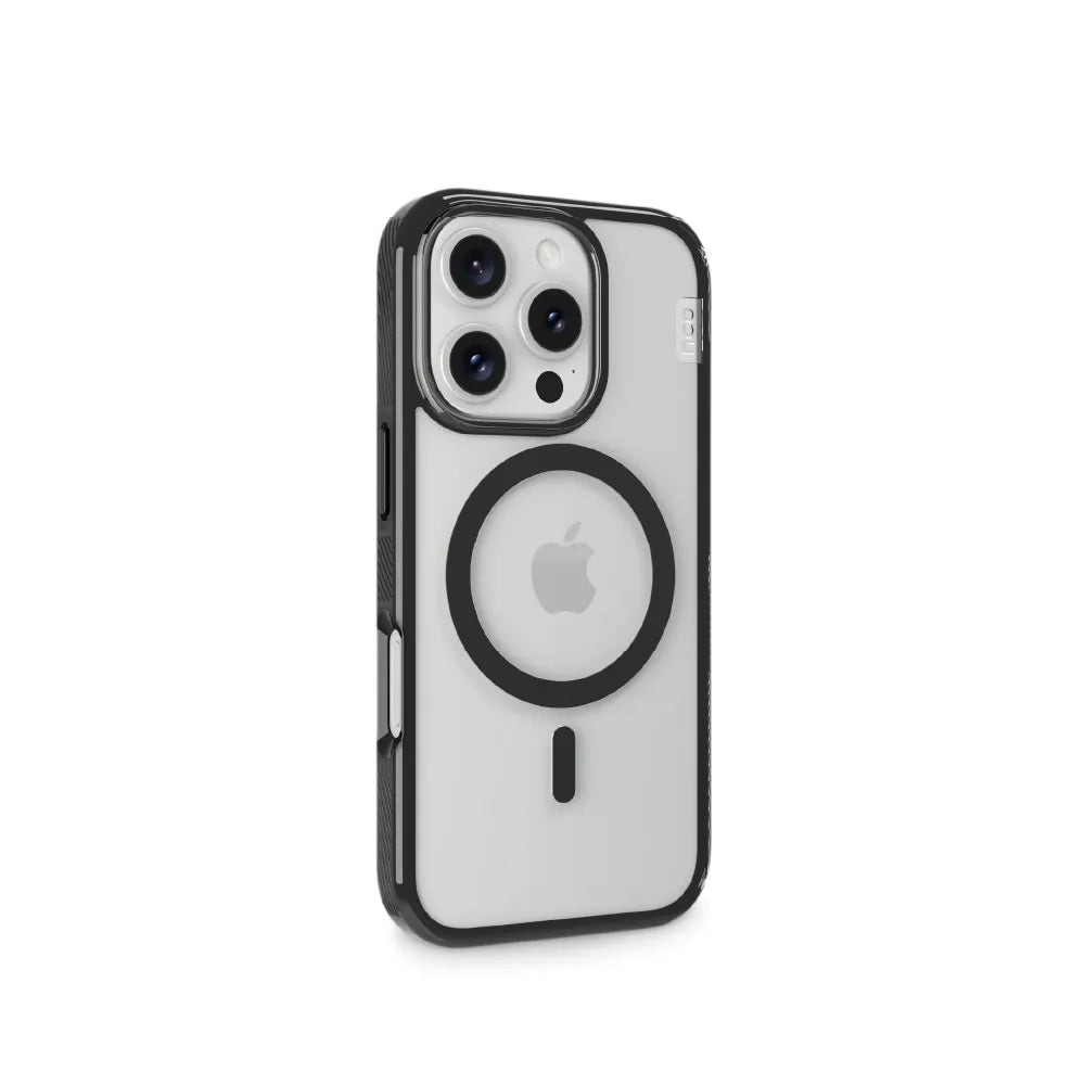 Case NCO SafeCase Clear para iPhone 16 Pro - Negro