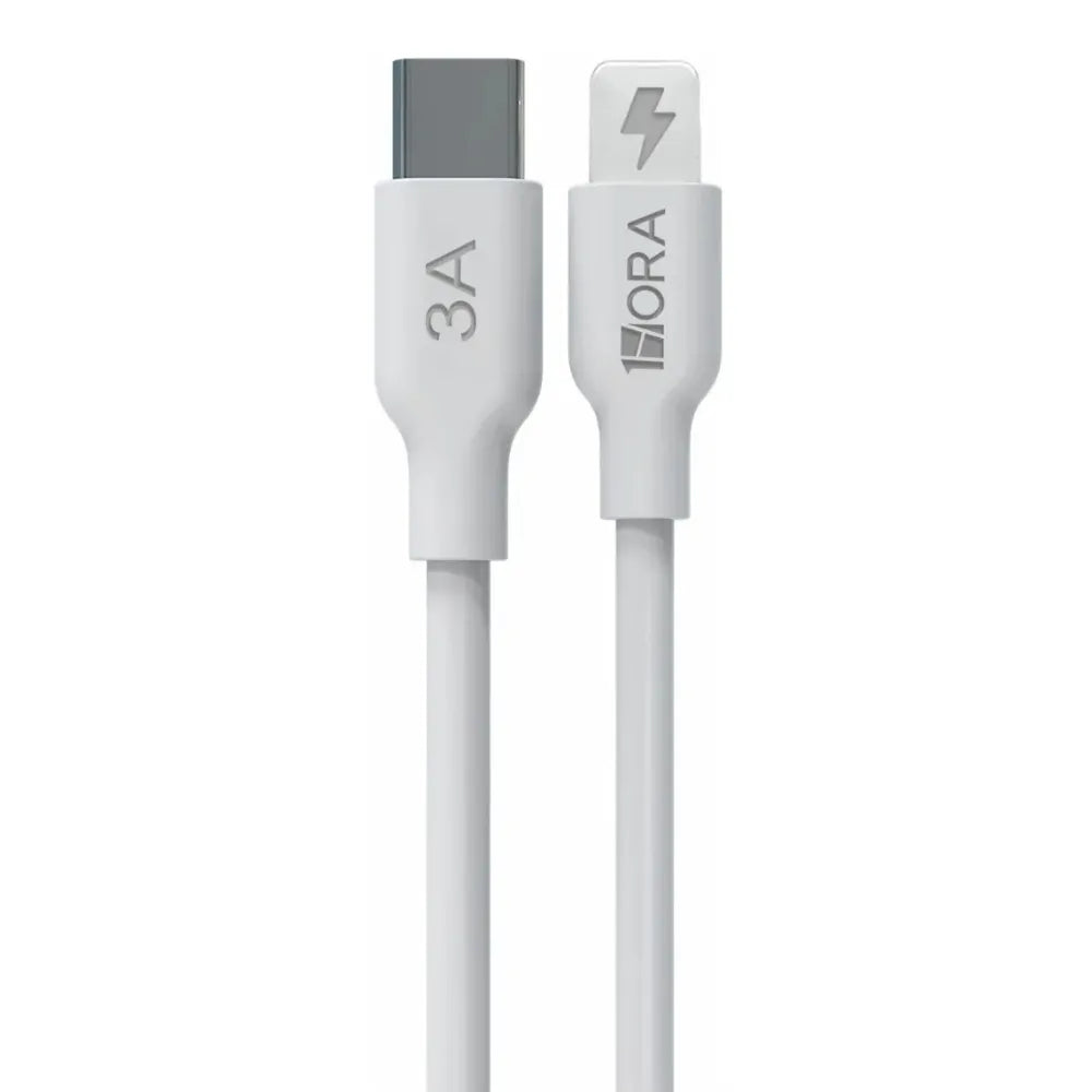 Cable 1Hora USB-C a Lightning de 1 m - Blanco
