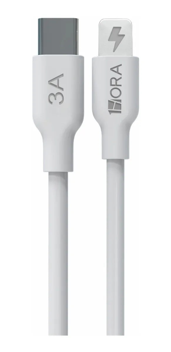 Cable 1Hora USB-C a Lightning de 1 m - Blanco