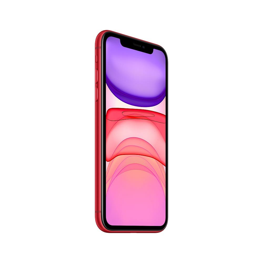 iPhone 11 semi nuevo color rojo, vista lateral – Nixblix Peru #Color_Rojo
