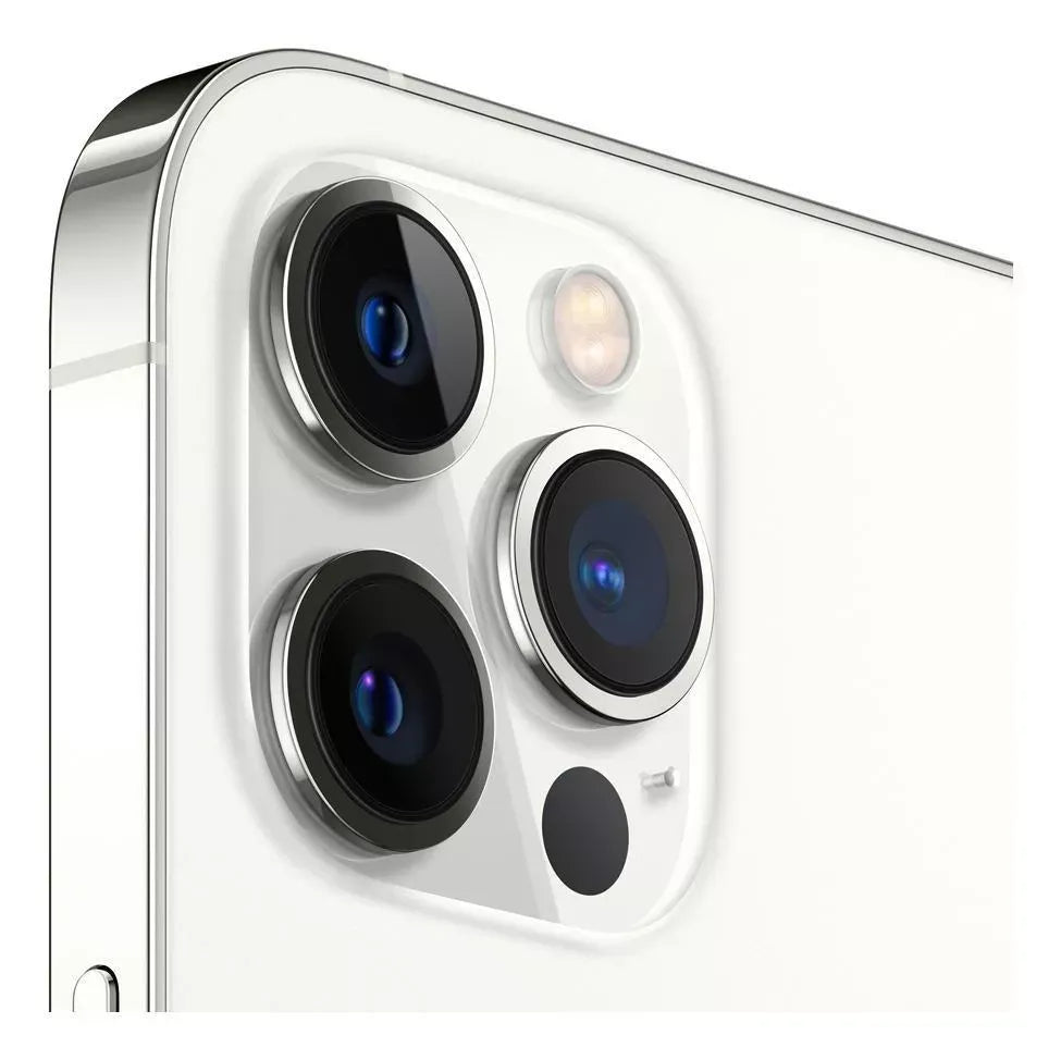iPhone 12 Pro semi nuevo color plata, vista camara – Nixblix Perú #Color_Plata