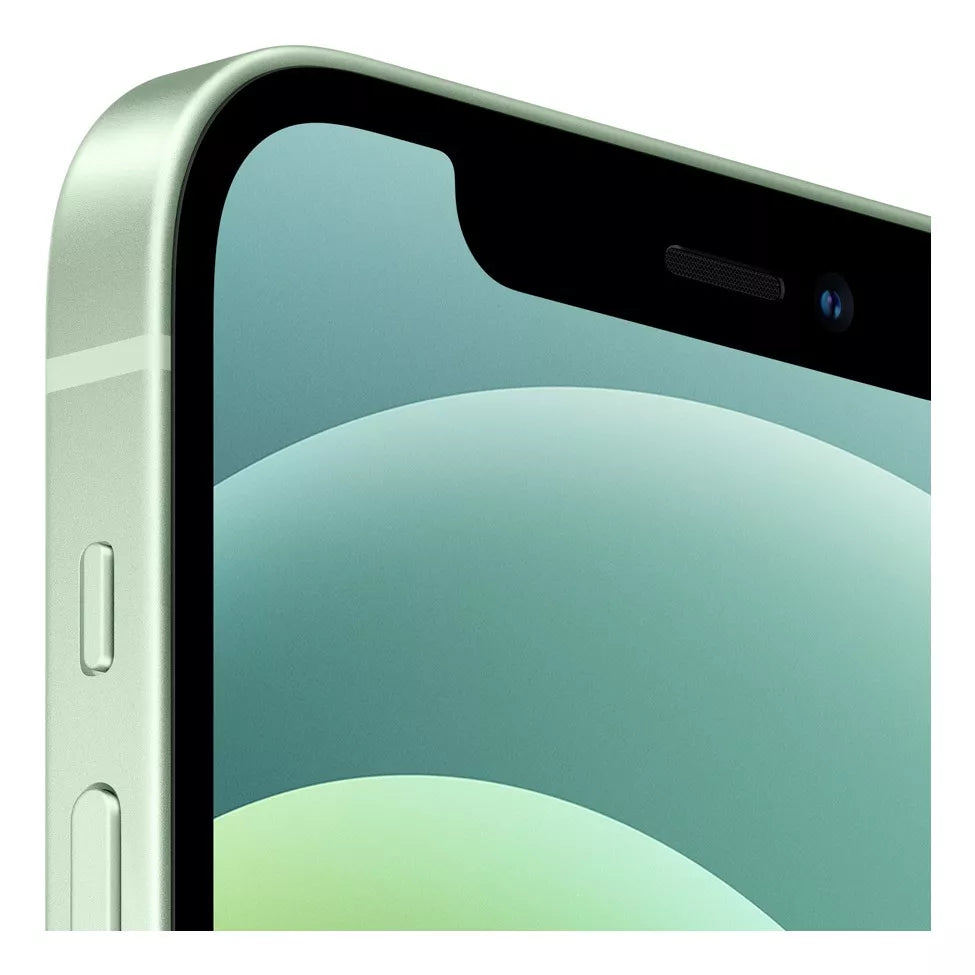 iPhone 12 semi nuevo color verde, vista lateral – Nixblix Peru #Color_Verde