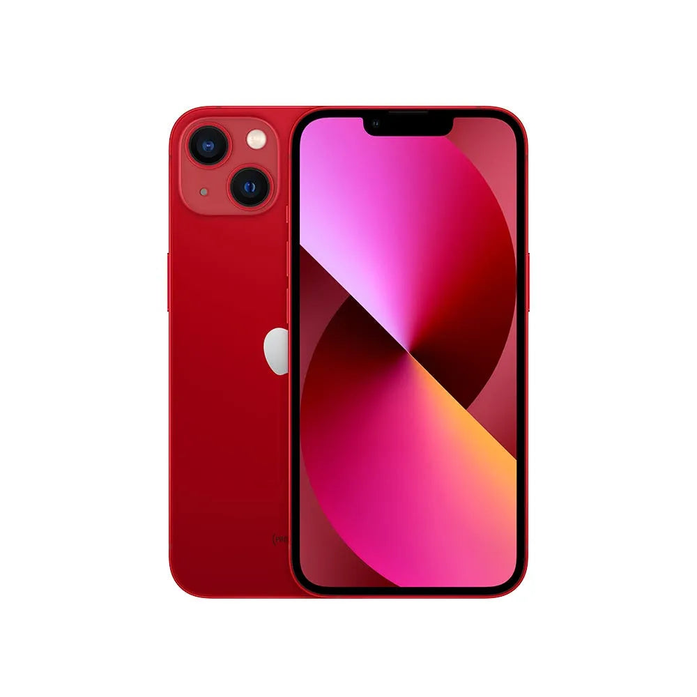 iPhone 13 semi nuevo color rojo, vista frontal – Nixblix Peru  #Color_Rojo