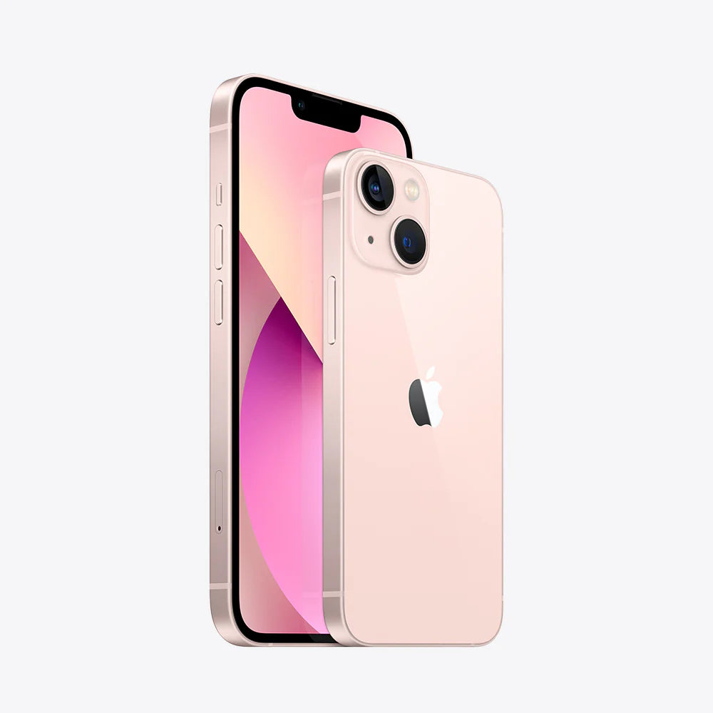 iPhone 13 semi nuevo color rosa, vista lateral – Nixblix Peru #Color_Rosa
