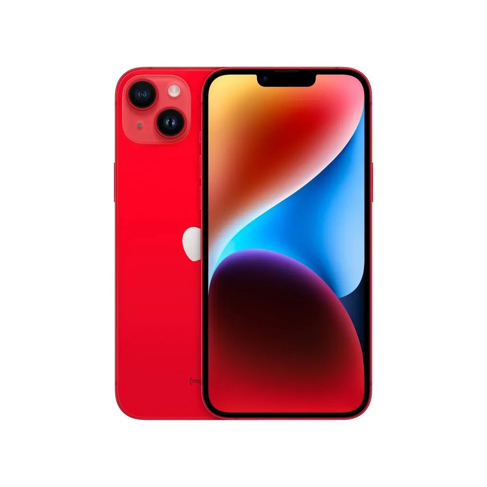 iPhone 14 Plus semi nuevo color rojo, vista frontal – Nixblix Peru #Color_Rojo