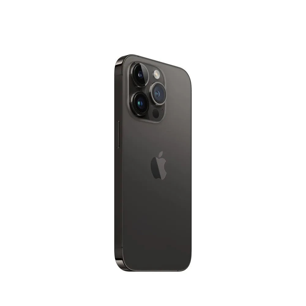 iPhone 14 Pro Max semi nuevo color Negro Espacial, vista frontal – Nixblix Peru #Color_Negro Espacial