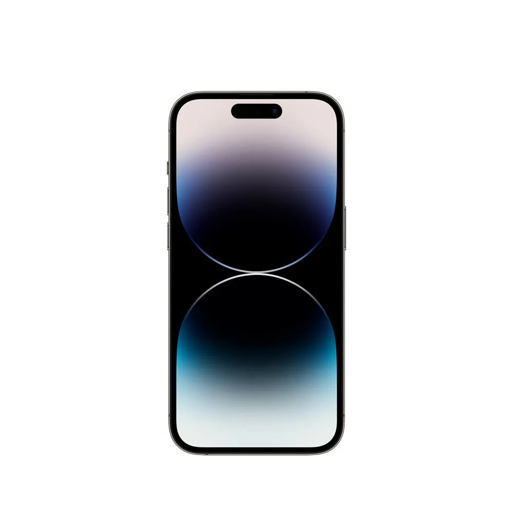 iPhone 14 Pro semi nuevo color negro espacial, vista pantalla frontal – Nixblix Peru #Color_Negro Espacial