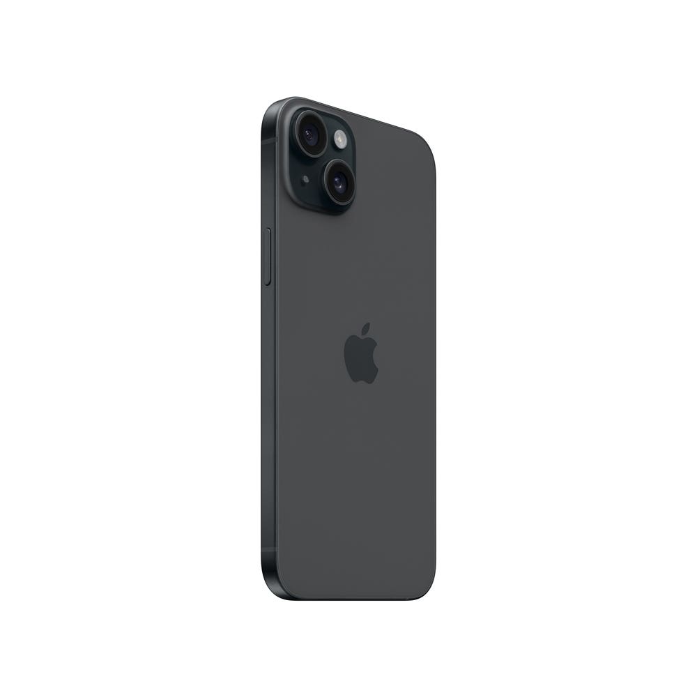 iPhone 15 Plus semi nuevo color negro, vista lateral – Nixblix Peru #Color_Negro